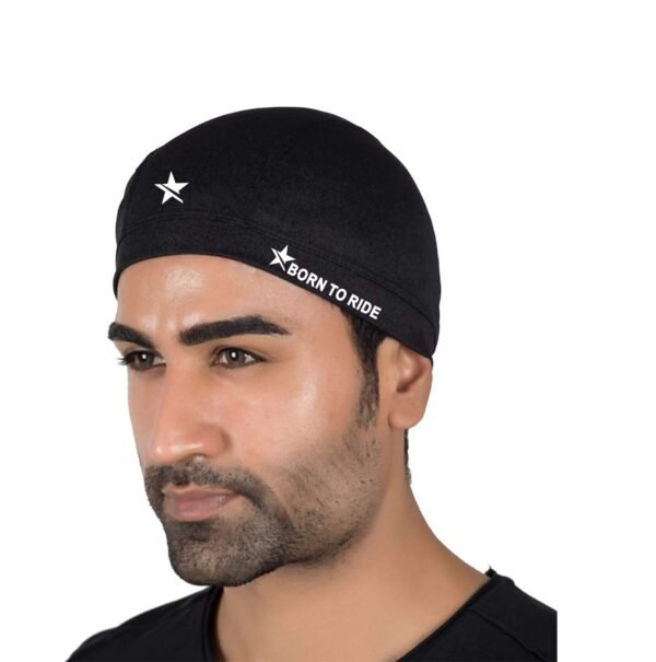 BORN TO RIDE Skull Cap